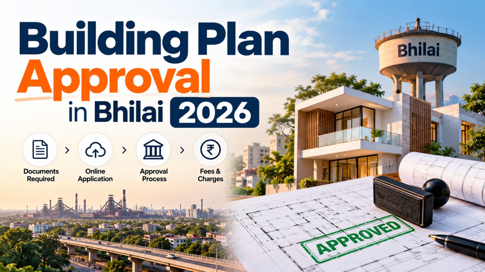 Building Plan Approval in Bhilai 2026: Naksha Pass Process, Documents & Cost