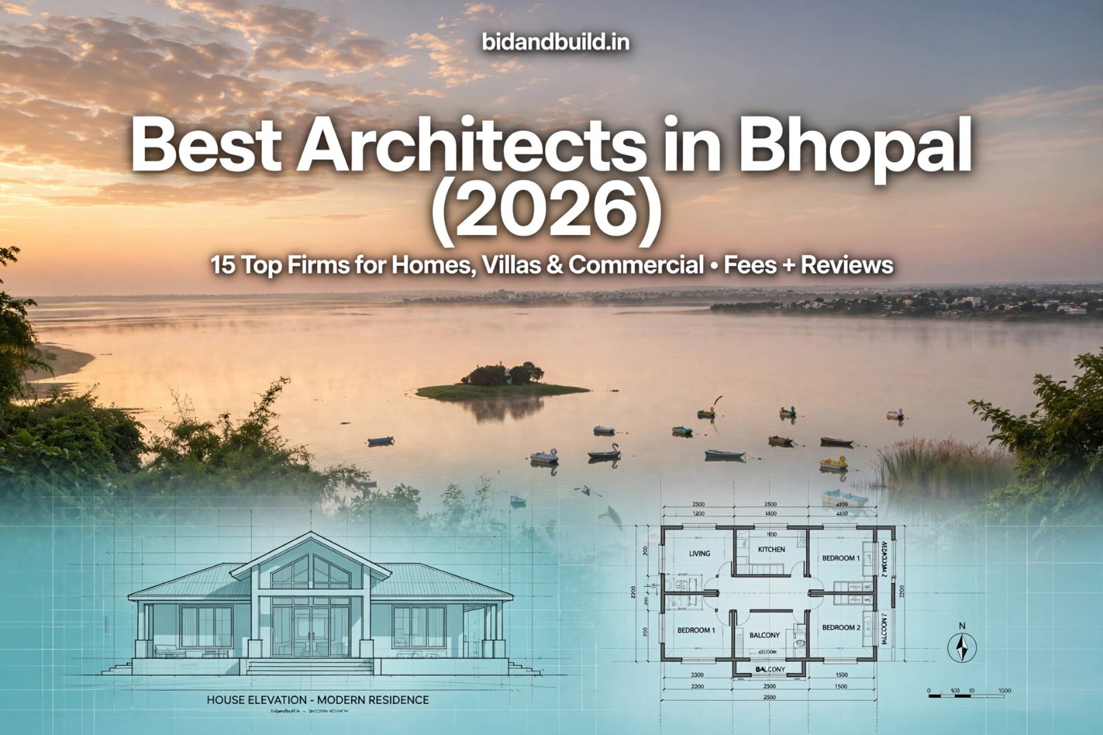 Best Architects in Bhopal (2026) – 15 Top Firms for Homes, Villas & Commercial Projects [Fees + Reviews]