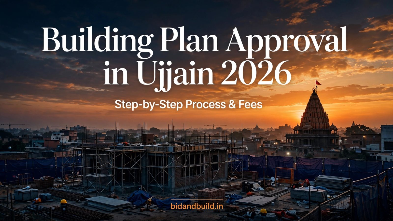 Building Plan Approval in Ujjain 2026: Step-by-Step Process & Fees
