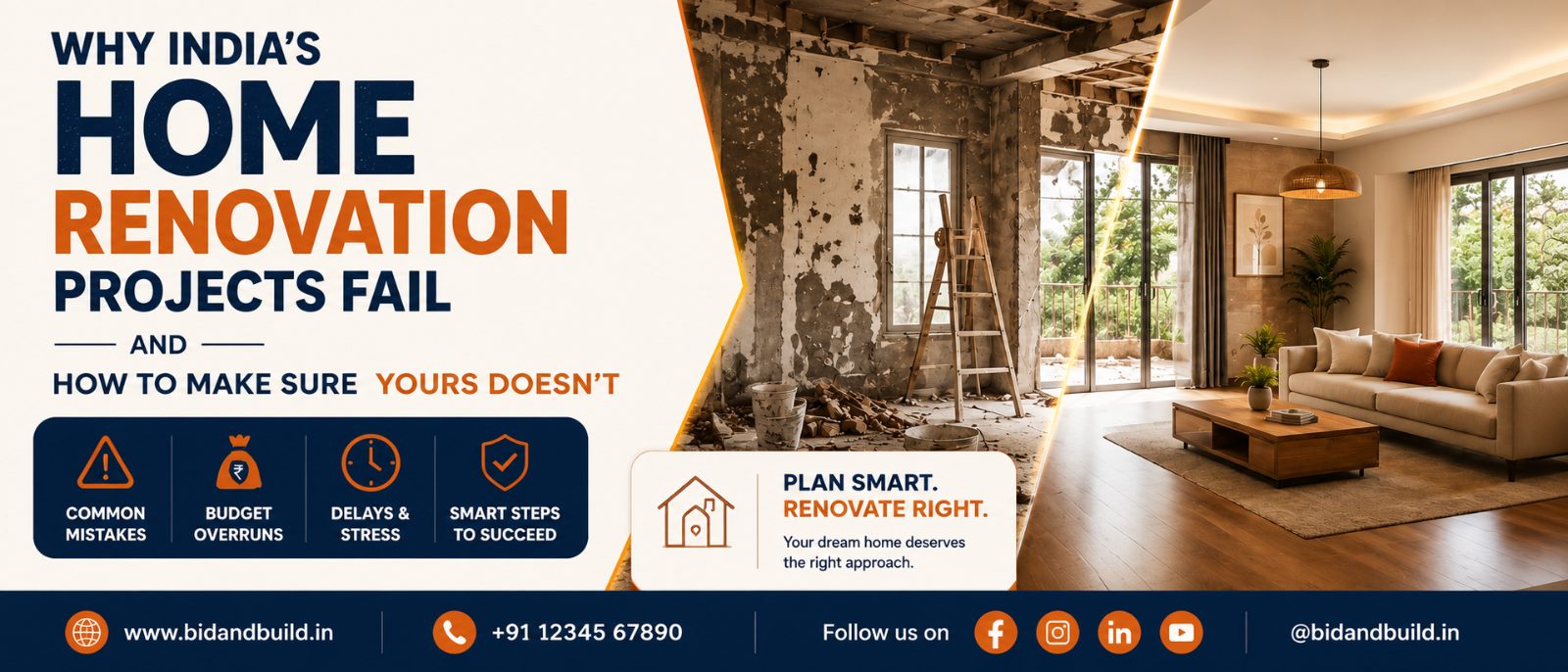 Why India's Home Renovation Projects Fail — And How to Make Sure Yours Doesn't