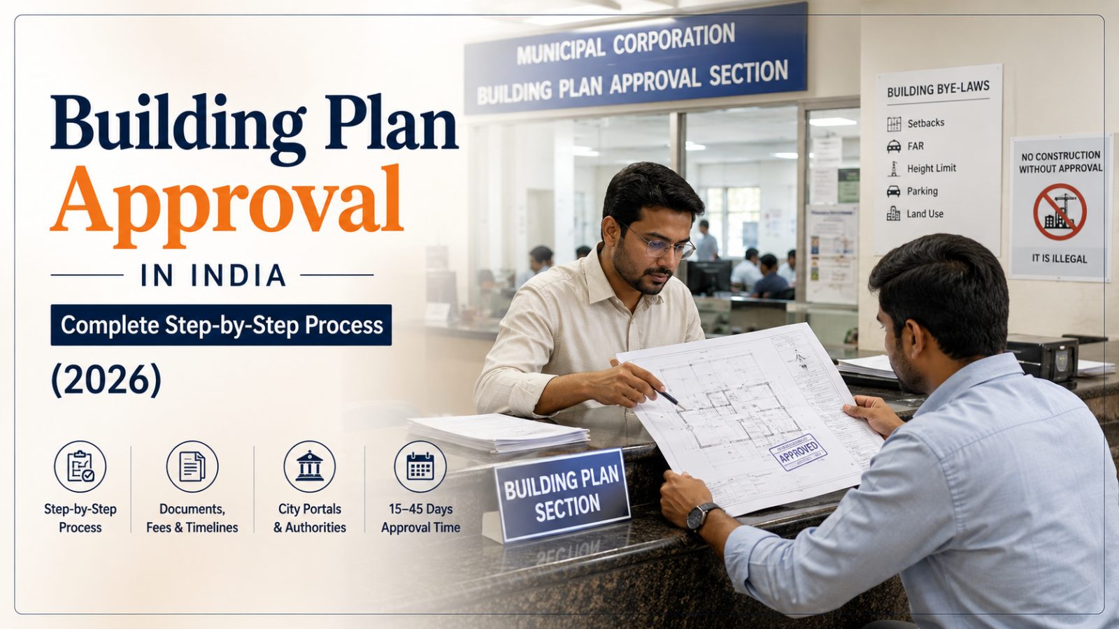 Building Plan Approval in India: Complete Step-by-Step Process (2026)